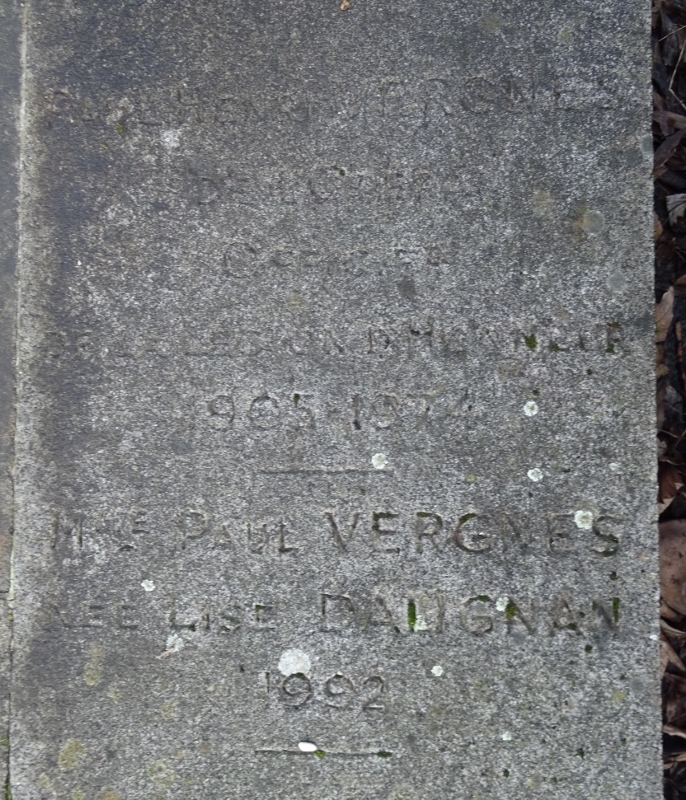 93 | ALIGNAN, Louise FOURNIE, Mme VERGNES, dite Lise d’ (1897-1992)